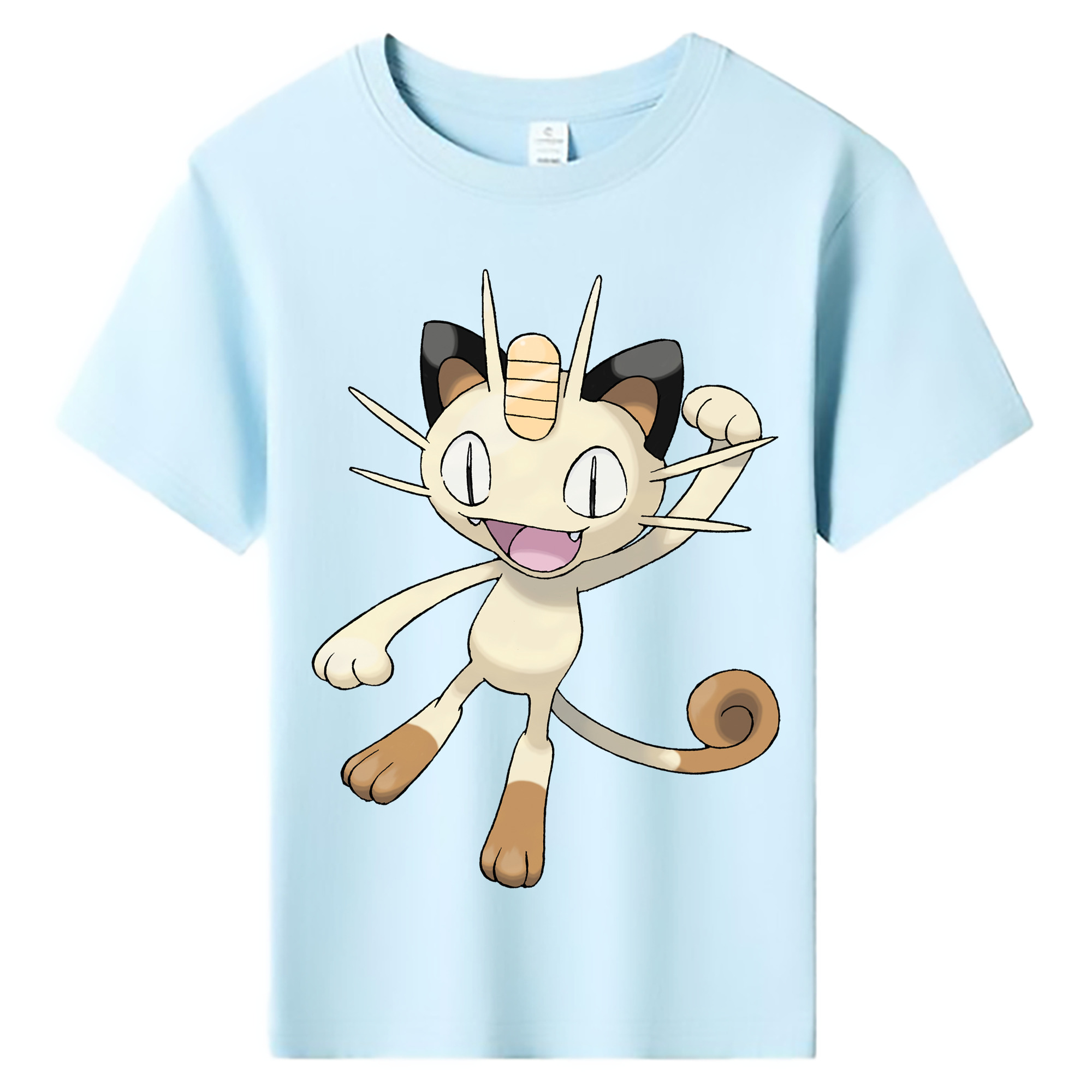 （画像用） ポケットモンスター Pokémon 綿100％キッズTシャツ（フロントプリント）